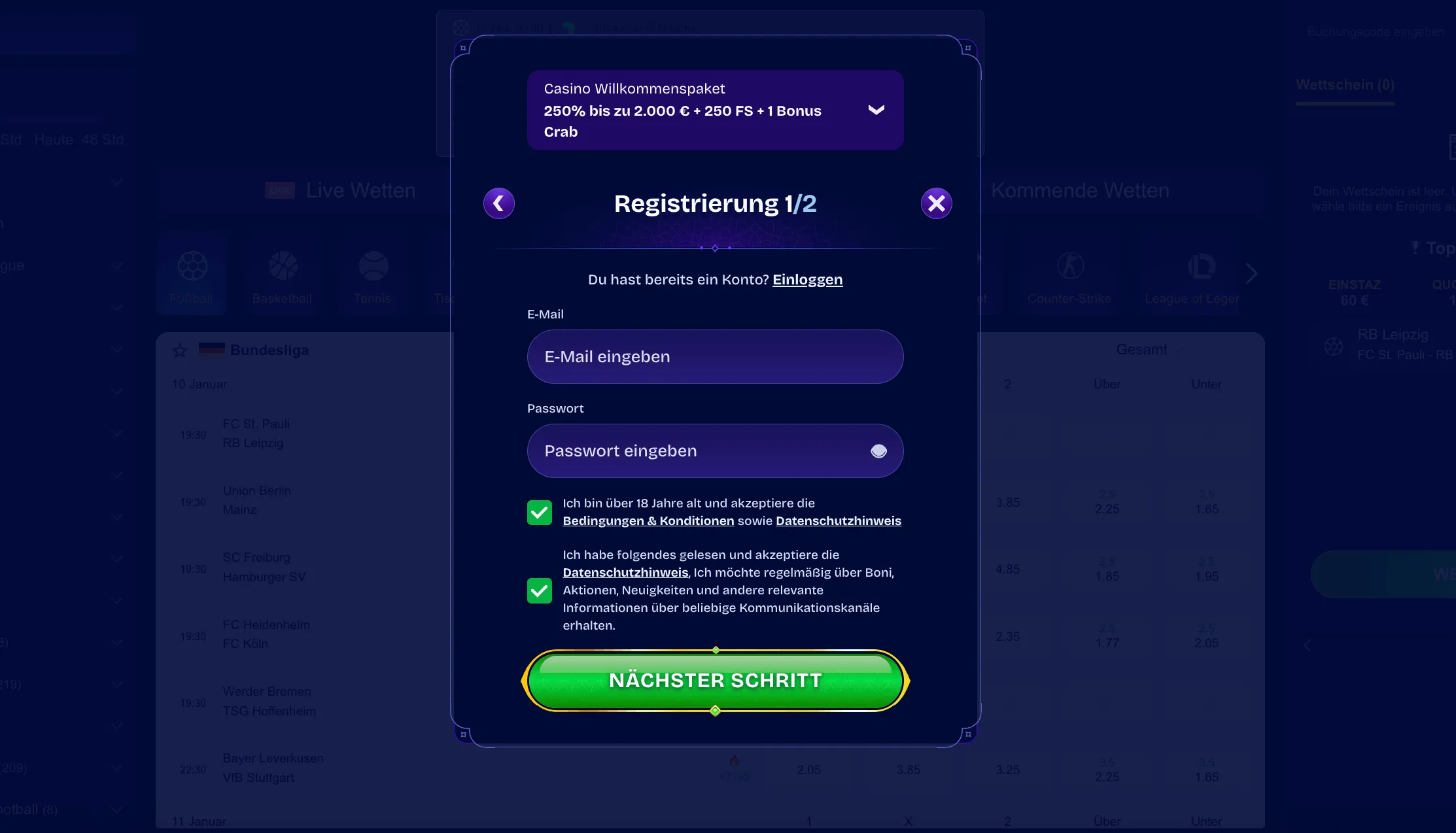 Der Schl&uuml;ssel zur Schatzkammer &ndash; WishWin Casino Bonus im Rampenlicht